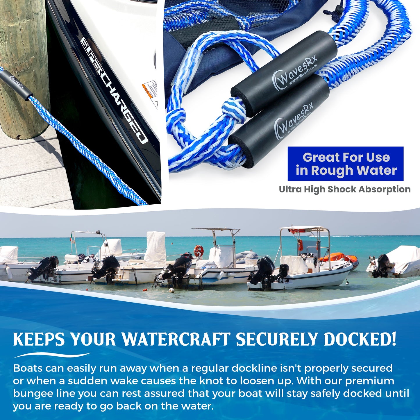 4'-6' DOCKINGPAL BUNGEE