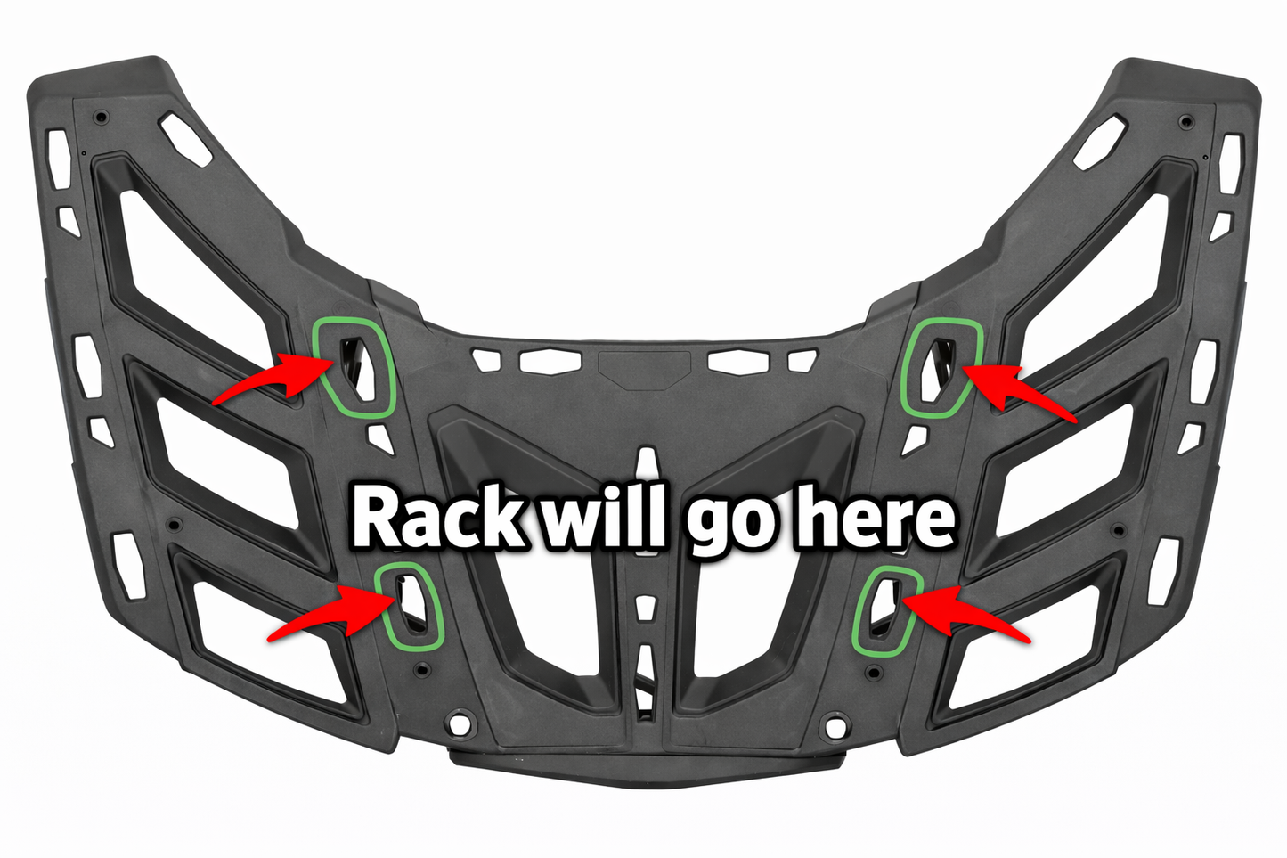 Can-am Rack for All Maverick X3 2017 - Present