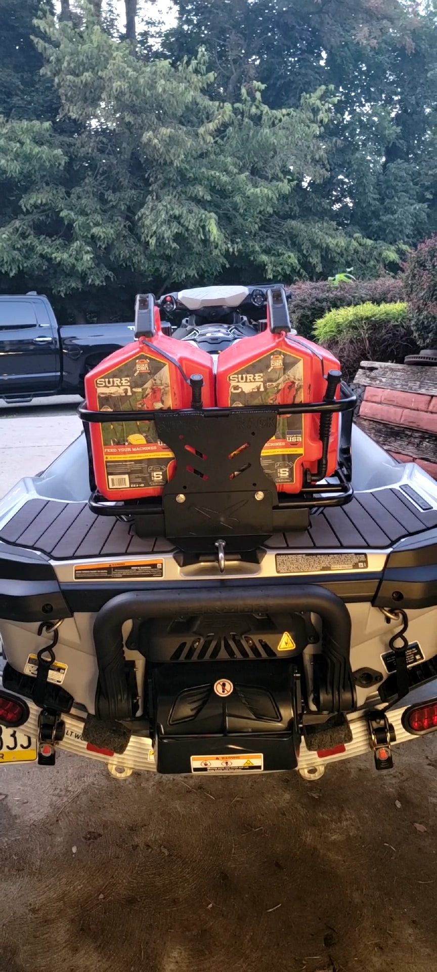 seadoo racks for gas tank and cooler | PWC Super Rack