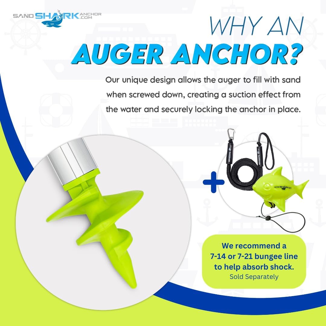 All New Patent Pending Design for 2025- SuperSport 3.0 Anchor -- Adjusts 29"-48"