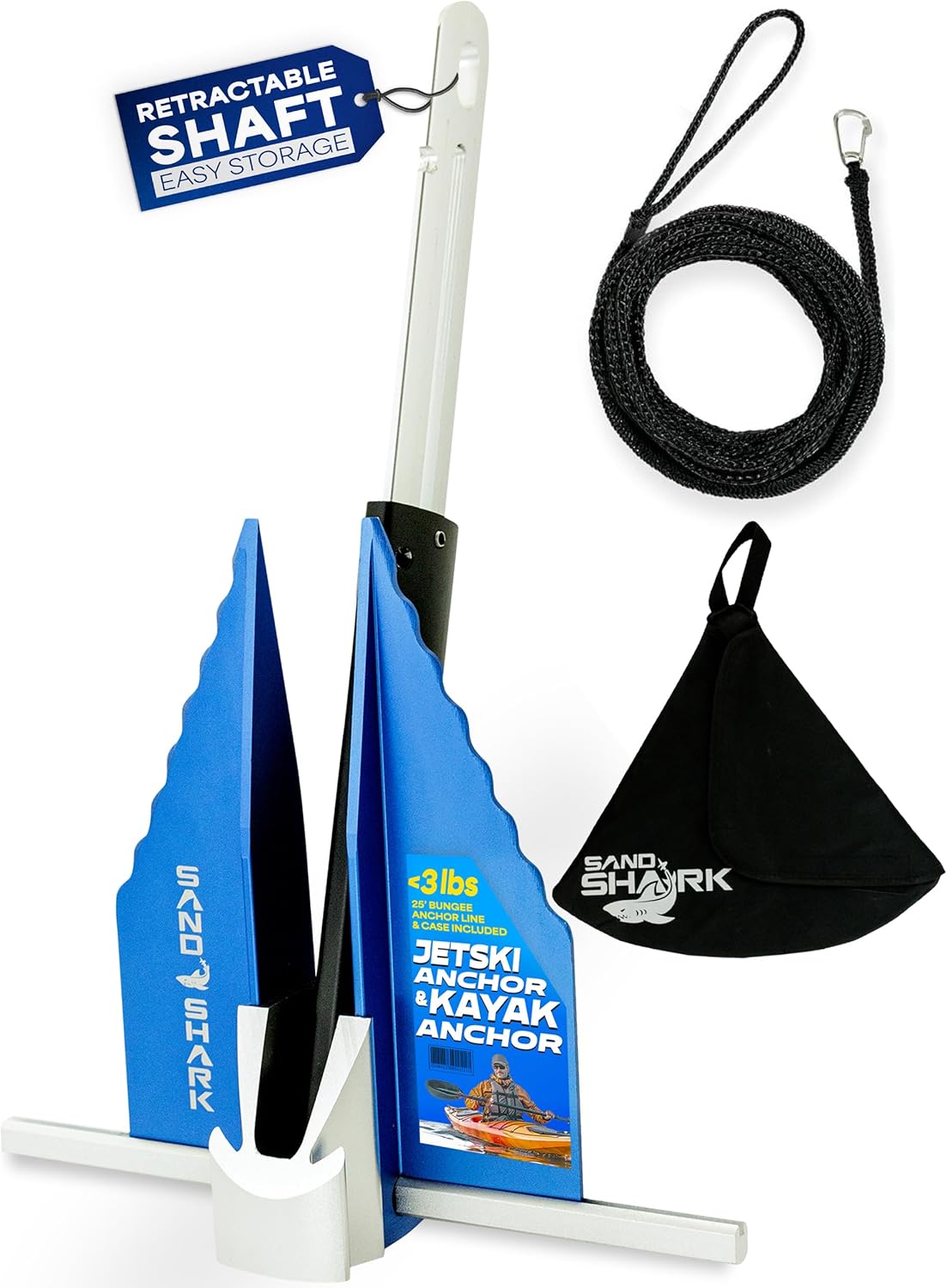 1KG Nylon Cooper Anchor Blue - Speed Master Boats - View #5