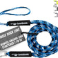7-14ft Bungee Dock Line, Anchor Line, by Sandshark – Perfect Docking Solution for Boats & Jet Skis