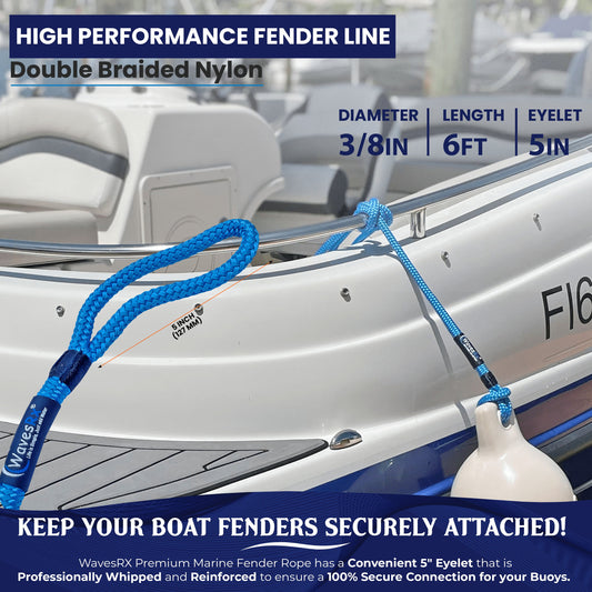3/8” X 6’ FENDER LINES