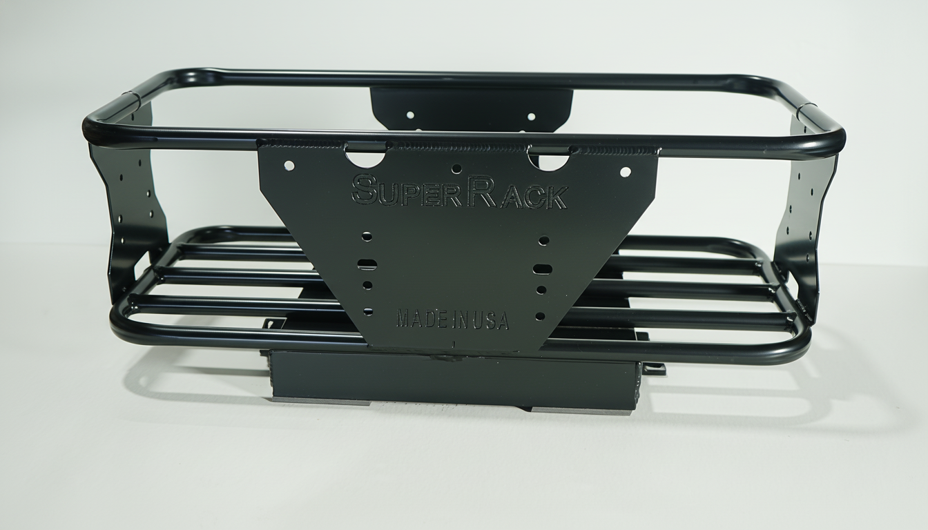 FISHPRO rear Cargo Rack plus Back Reinforcement Black FISHPRO rear Cargo Rack plus Back Reinforcement Black