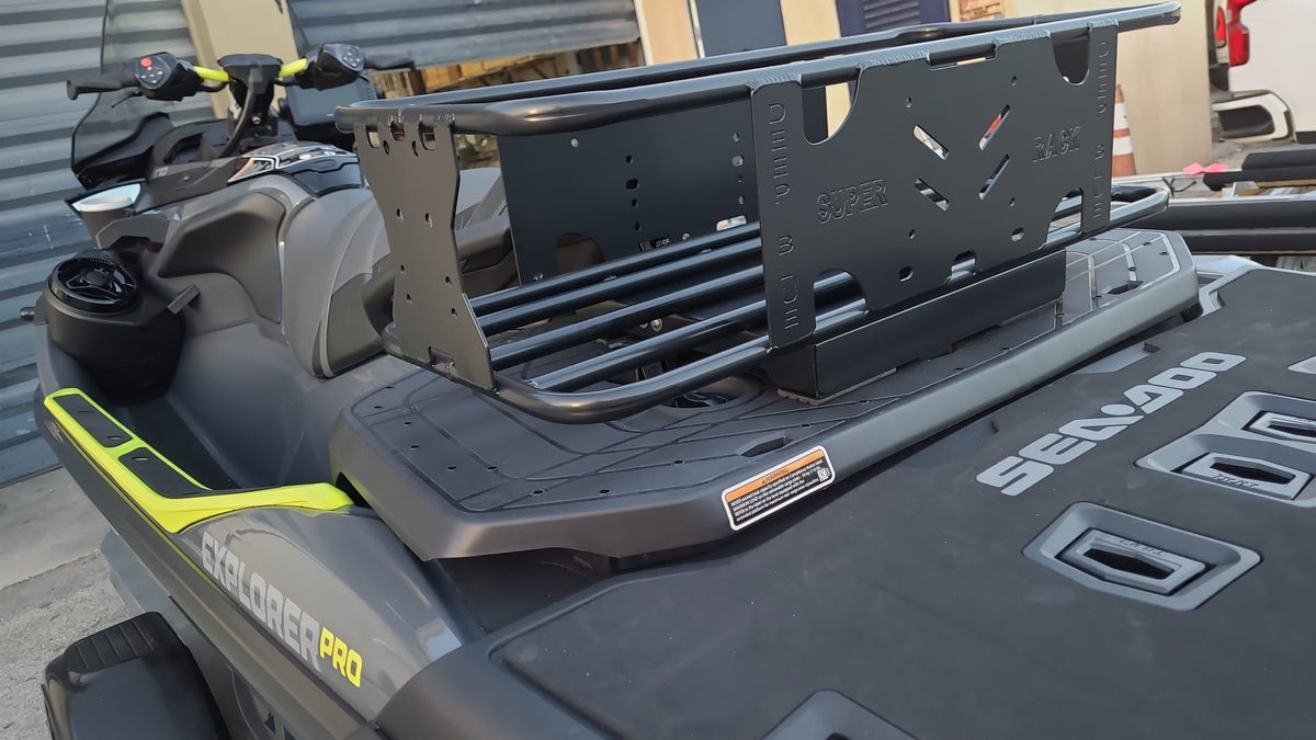 Seasow Rack Low Profile Deep Blue for Seadoo Explorer Pro – PWC Super Rack