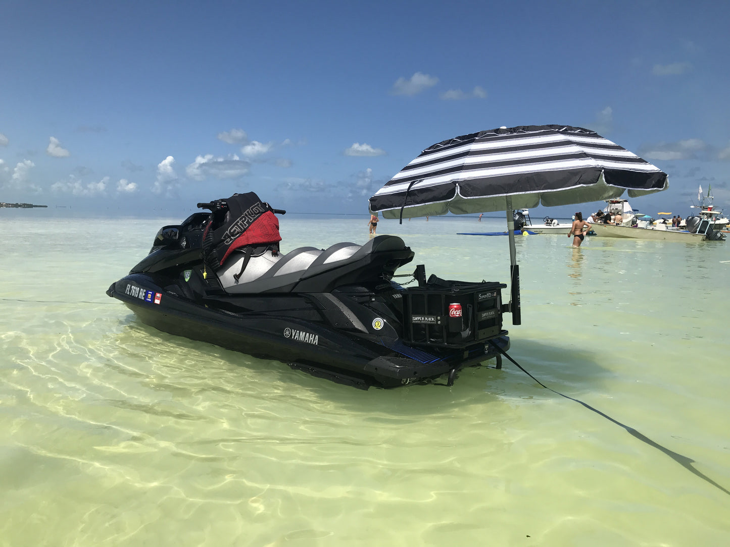 jet ski flag pole mount